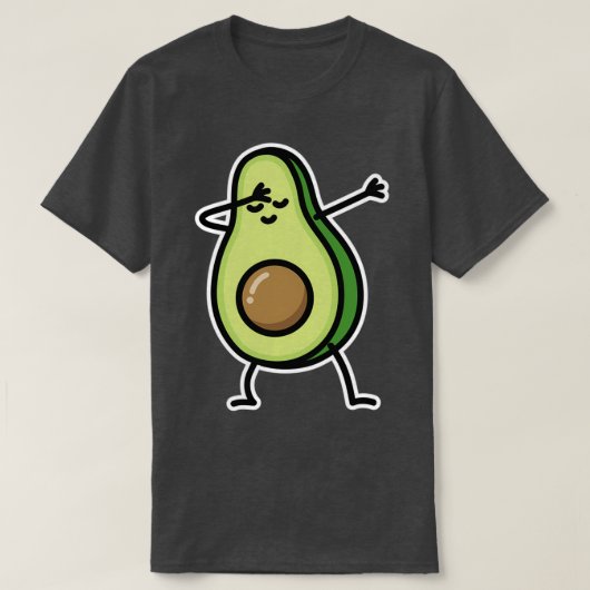 Avocado dab dabbing Classic TShirt (Design devant)