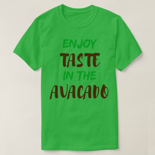 Avocado Dag Nationale Avocado Dag 3 T-shirt (Design voorkant)