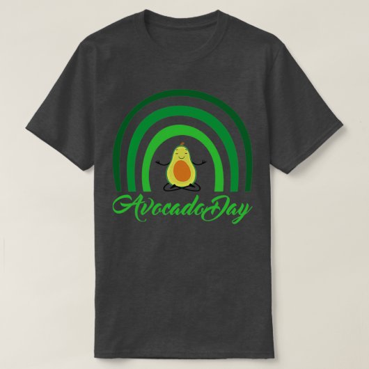 avocado dag t-shirt (Design voorkant)