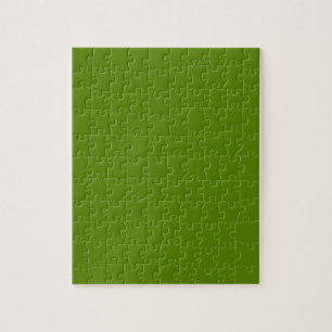 Avocado (effenkleurig) legpuzzel