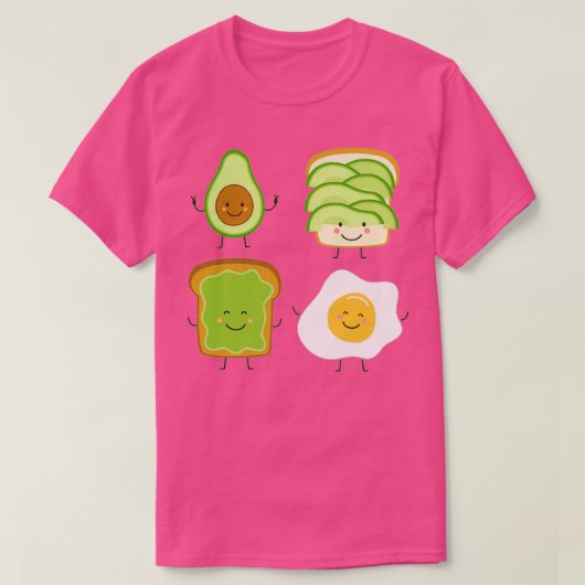 Avocado Egg Classic TShirt (Design voorkant)