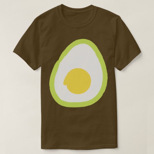 Avocado Egg Gym 1 T-shirt (Design voorkant)