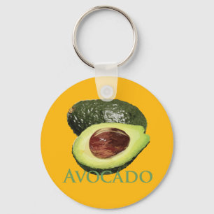 Avocado en Half Sleutelhanger