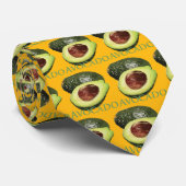 Avocado en Half Stropdas (Opgerold)