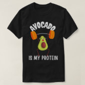 Avocado est ma Protein Classic TShirt (Design devant)
