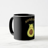 Avocado et Amoureux de les chats. AVOCATO Mug (Devant gauche)