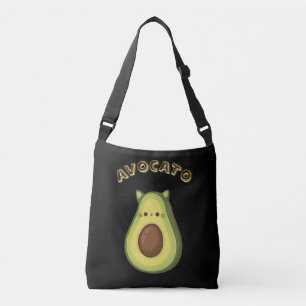 Avocado et Amoureux de les chats. SAC FOURRE-TOUT
