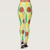Avocado et Leggings jaunes (Dos)
