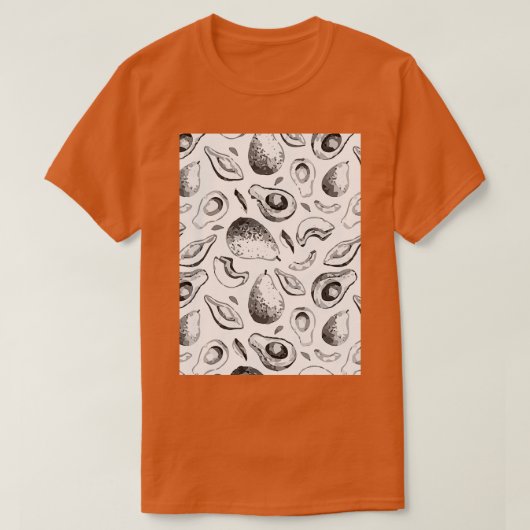 Avocado Exotic Beauty Texture Classic TShirt (Design voorkant)