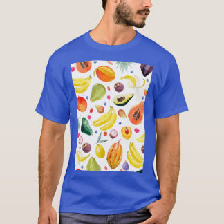 Avocado Exotic Style Tekening T-shirt