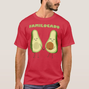 Avocado Fam Avocado Vegan Veggies die van advocate T-shirt