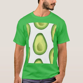 Avocado Flamingo Fruits T-shirt