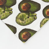 Avocado Fleece Blanket (Hoek)