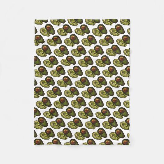 Avocado Fleece Blanket (Voorkant)