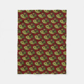 Avocado Fleece Blanket Deken (Voorkant)
