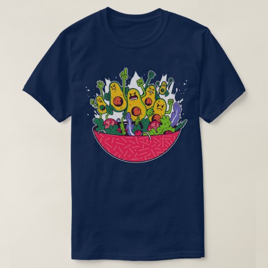 Avocado Foodies Classic TShirt (Design devant)