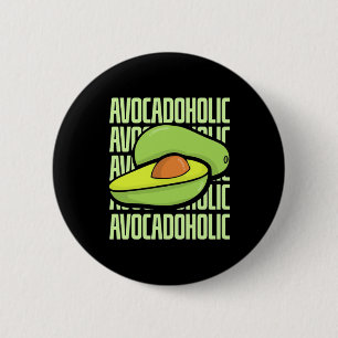 Avocado Fruit Food Ronde Button 5,7 Cm