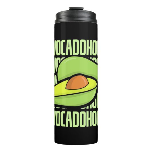 Avocado Fruit Food Thermosbeker (Voorkant)