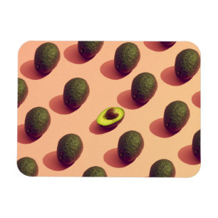 Avocado Fruit Potrait Magneet