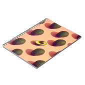 Avocado Fruit Potrait Notitieboek (Linkerzijde)