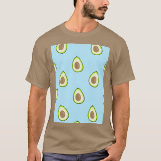Avocado fruits smakelijke fruitcontour Classic TSh T-shirt