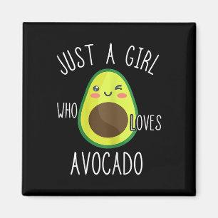 Avocado Girls Sweet Avocado Fruit Lovers Summer Fo Magneet