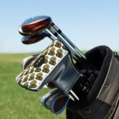 Avocado Golf Putter Hoesje Golfheadcover (Insitu)