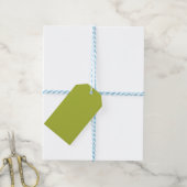 Avocado Green Gift Labels Cadeaulabel (Met Touw)