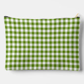 Avocado Green Plaid Gingham Retro Color Etui (Achterkant)
