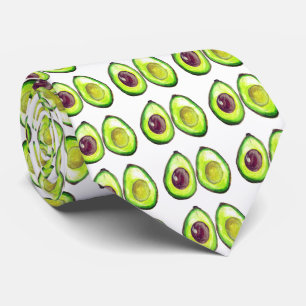Avocado Green Vegan Foodie Vegeterian Foodie Stropdas