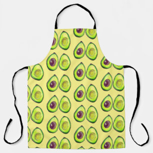Avocado Groene Vegan Voedsel Liefhebber Vegetarisc Schort
