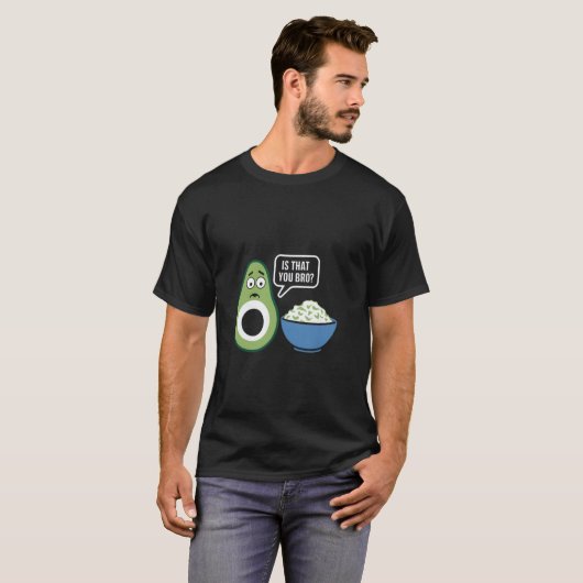 Avocado Guacamole is dat je grappige advocaat bent T-shirt (Voorkant volledig)