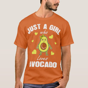 Avocado Guacamole is gewoon een meisje dat van Avo T-shirt