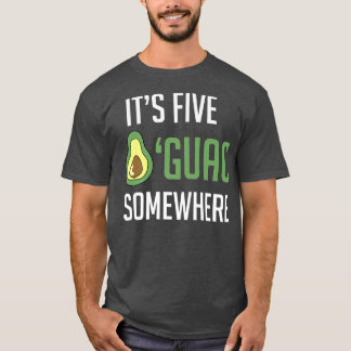 Avocado Guacamole is vijf guac, ergens anders Funn T-shirt