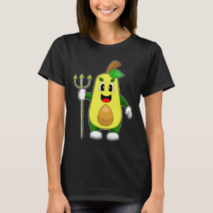 Avocado Halloween Duivel T-shirt