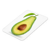 Avocado halve magneet (Linkerzijde)