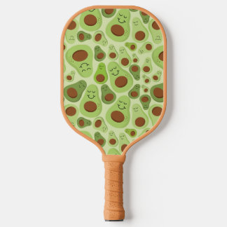 Avocado Happy Little Avos heeft een avocado-patroo Pickleball Paddle