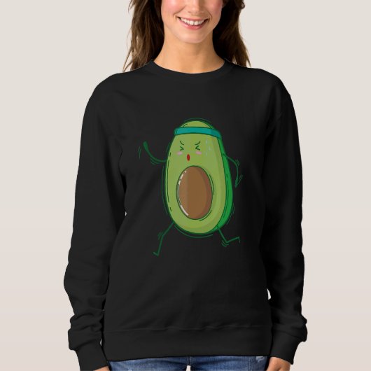 Avocado Hardlopen Trui (Voorkant)
