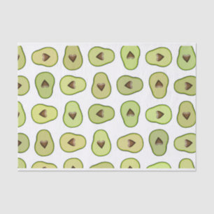 Avocado Hart Fruit Fiesta Baby Shower Feestje Tissuepapier