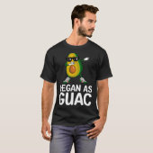 Avocado  Healthy Fruit Guacamole Vegetarian Vegan  T-shirt (Voorkant volledig)