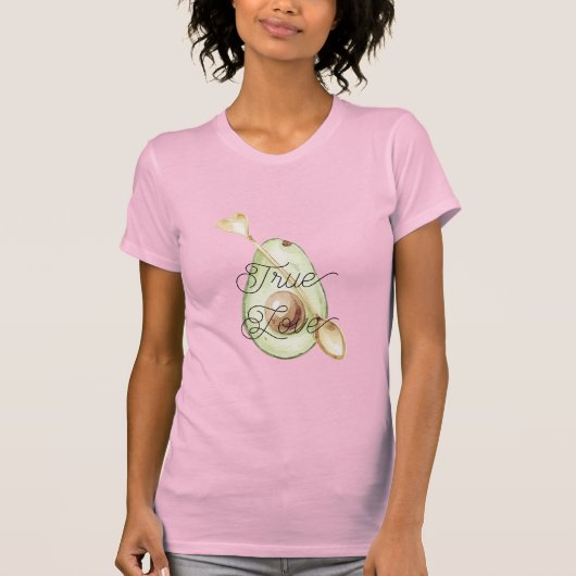 Avocado Heart Spoon  T-shirt (Voorkant)