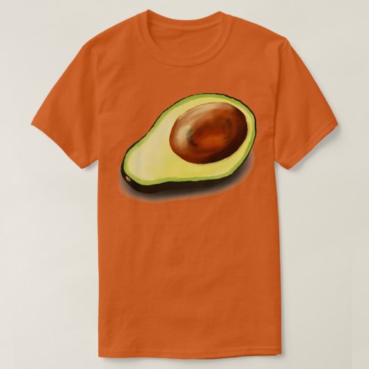 Avocado Hoodie T-shirt (Design voorkant)
