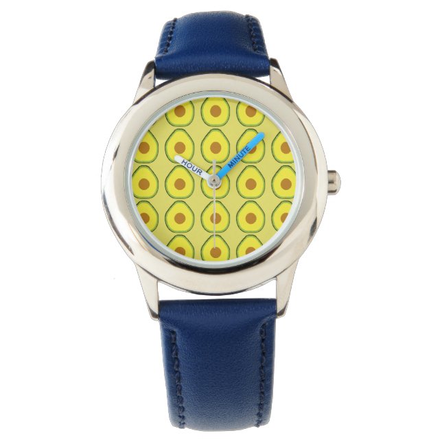 Avocado Horloge (Voorkant)