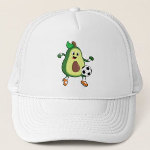 Avocado in Soccer Sports Trucker Pet