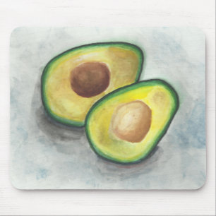 Avocado in Waterverf Muismat