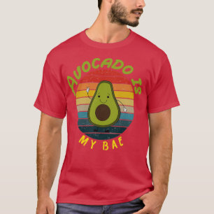 Avocado is mijn eiwit Avocado Gift Vegan Vegetaria T-shirt