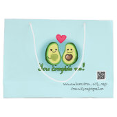 Avocado - je vult me aan groot cadeauzakje (Achterkant)