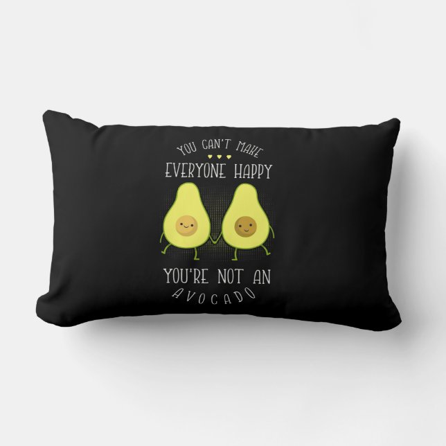 Avocado kan iedereen tevreden maken kussen (Voorkant)