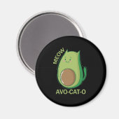 Avocado Katzen Avo-Cat-O Magneet (Voorkant / Achterkant)