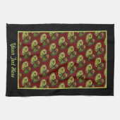 Avocado Kitchen Towel - Optionele personalisatie Theedoek (Horizontaal)